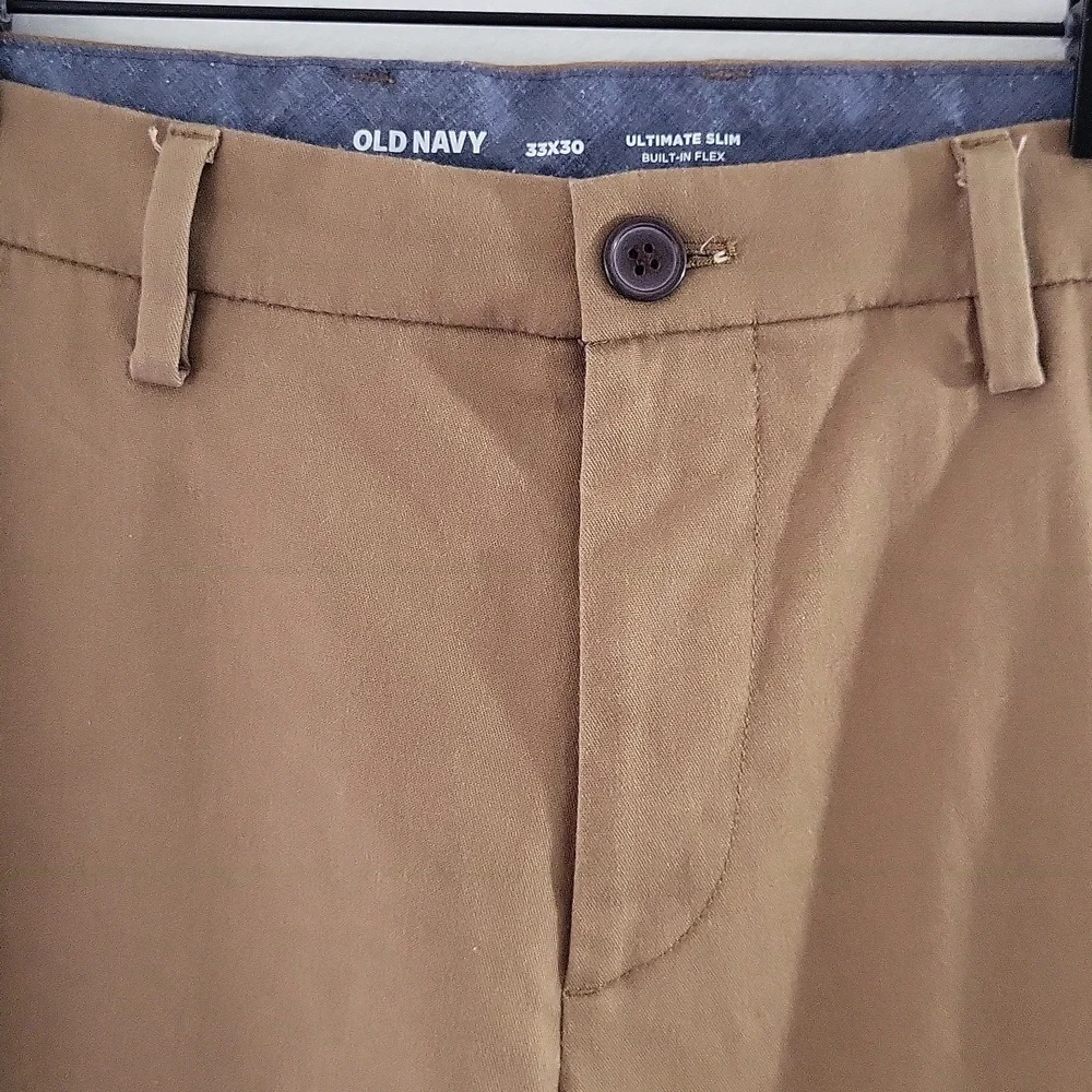Tan Slim Pant 33x30 - Picture 3 of 6